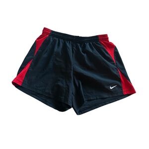 [Nike] Black and Red Athletic Shorts